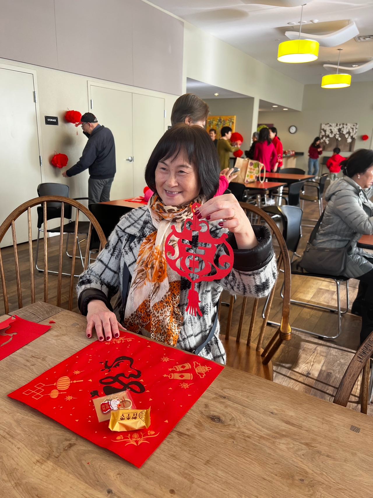 Senior Center Visit